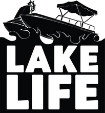 Lake Life | Pontoon Boat | Lake Boat
