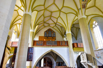 Wall Mural - inside the catholic church from Sighisoara 34