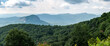 Looking Glass Rock Viewed Along the Blue Ridge Parkway in the Appalachian Mountain