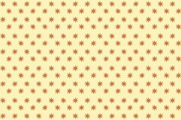 Wall Mural - seamless pattern star anise texture brown background with copy space