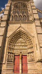 Wall Mural - Notre Dame tympanum