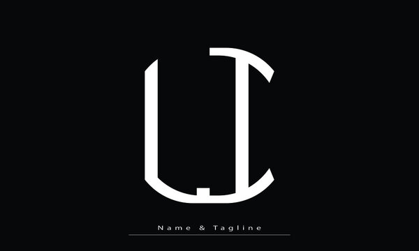 Alphabet letters Initials Monogram logo LI , IL