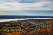 © Michael Marquand - View of Beacon City in Autumn, Beacon, New York