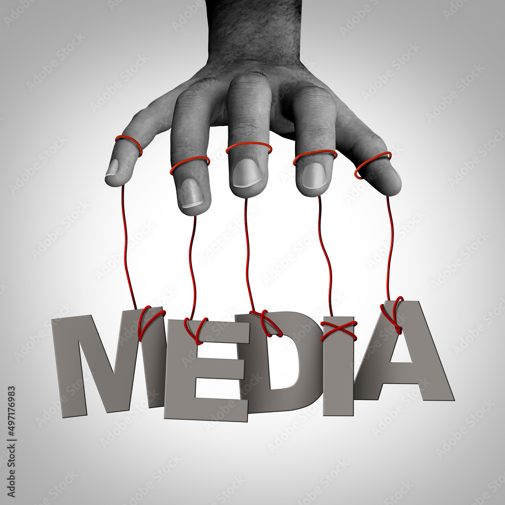 Media manipulation and controlling the narrative or directing the ...