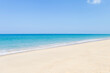 © sirirak - Summer beach background, outdoor day light, empty clean fine sandy beach, tropical island