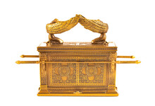 The Ark Of The Covenant On A White Background