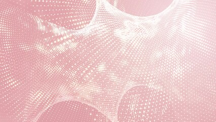 Wall Mural - 4K motion pink background having geometric patterns and swirls.