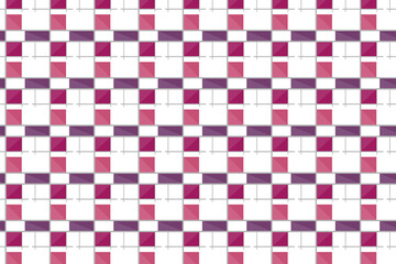 Poster - Abstract geometric seamless pattern background Retro vintage design Modern style Fashion print clothes apparel greeting invitation card poster banner ad textile using pink and purple pastel colors
