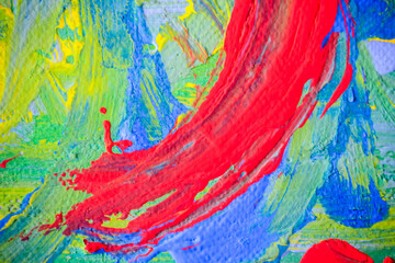  abstract painting, the picture is written by the author of the photo 