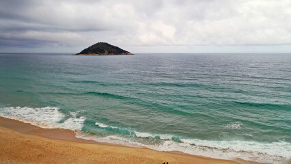 Sticker - Aerial Ocean View from Praia do Grumari