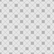 Seamless Grey Pattern With Rhombs, Abstract Vector Background