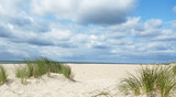 Fototapeta Morze - sand dunes and sea