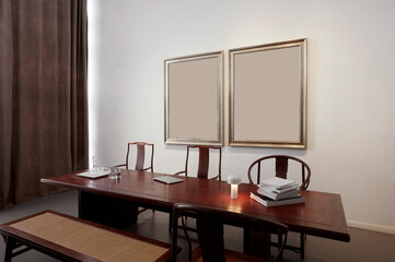 Wall Mural - Modern simple office interior meeting room