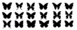 © BenoKR77 - Butterfly icon and symbol Sillhouette