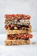 © azurita - Energy bars - snack for healthy still life