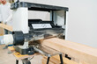 © andrey - working with wood on the planing machine