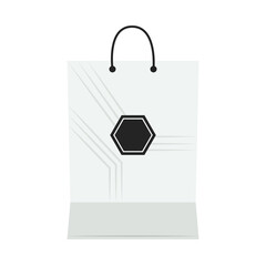 Canvas Print - shopping bag corporate sign