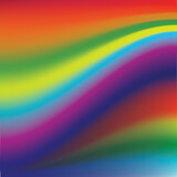Fototapeta Tęcza - rainbow color liquid background suitable for pamphlet
