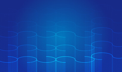 Poster - abstract swirl line track technology texture background