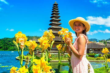 Canvas Print - Pura Ulun Danu Beratan Bedugul temple