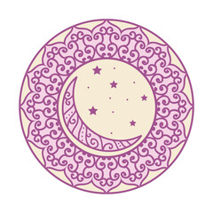 mandala moon