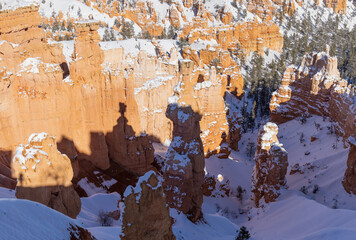 Sticker - Bryce Canyon National Park Utah Winter Landscape