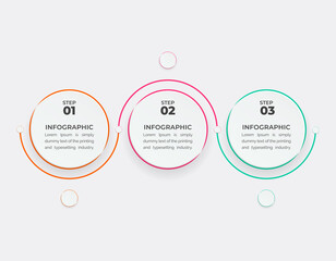 Poster - business data visualization. process chart. abstract elements of graph, diagram with steps, options,