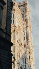 Sticker - Vertical shot of the Cathedral of Santa Maria del Fiore. Florence, Italy.