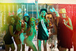 © Mikolette Moller/peopleimages.com - The bachelorette festivities are in full swing. Portrait of a group of young woman having a bachelorette party at a nightclub.