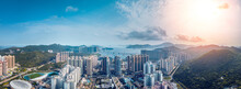 Panorama Cityscape Of Hong Kong City 2022