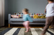 © Maria Manco/Stocksy - motion blur kids running