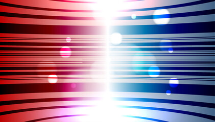 Poster - abstract modern gradient red and blue shapes composition background. landing page, flyer, banner, ca