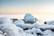 © Bethany Birnie/Stocksy - Landscape of Lake Superior in Winter 2