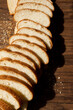 © Shava Cueva/Stocksy - slices of bread arranged vertically