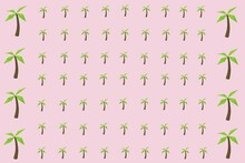 Pink Bamboo Background