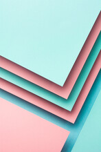 Pink And Blue Paper Background