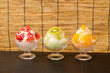 かき氷　Shaved ice that Asian foods