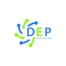 DEP Logo Design Initial Creative Letter On White Background.
DEP Vector Logo Simple, Elegant And Luxurious,technology Logo Shape.DEP Unique Letter Logo Design. 