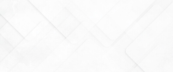 Poster - abstract white background with diamond and triangle shapes layered in modern abstract pattern design