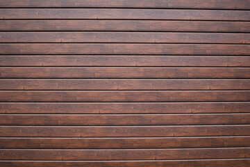 Sticker - close up of wall made of wooden planks , horizontal shot