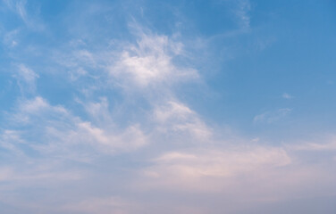 Wall Mural - Blue sky with cloud.picture background website or art work design.