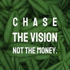 Wall Mural - Vision - business motivational poster