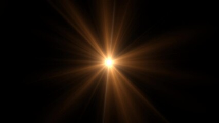 sun light lens flares art animation background
