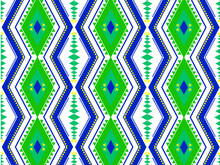 Geometric Pattern With Triangles