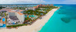 © Wangkun Jia - Paradise Island panoramic aerial view including Paradise Beach and The Cove Reef Hotels at Atlantis Resort on Paradise Island, Bahamas.