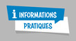 Logo informations pratiques.