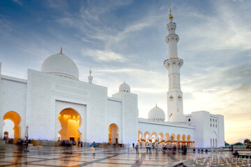 sheikh zayed grand mosque, Abu Dhabi, UAE.