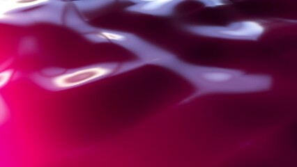 Poster - Pink wave. Computer generated 3d render