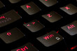 © ajcespedes - Teclado mecánico con luces led RGB