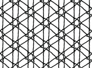 Seamless Vector Knitted Net Pattern